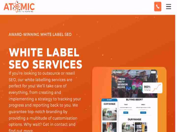 White Label SEO UK: 13 Best White Label SEO Agencies in UK 12 Atomic-Digital-Marketing-White-Label-SEO-UK-Dashboard-Screenshot