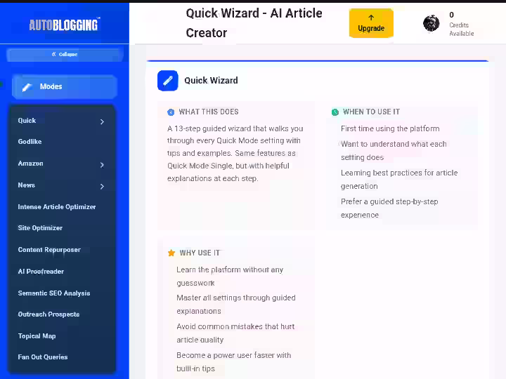 Autoblogging AI Review 2026: I Tested This AI Autoblogging Tool for 30 Days 5 autoblogging-ai-dashboard-screenshot