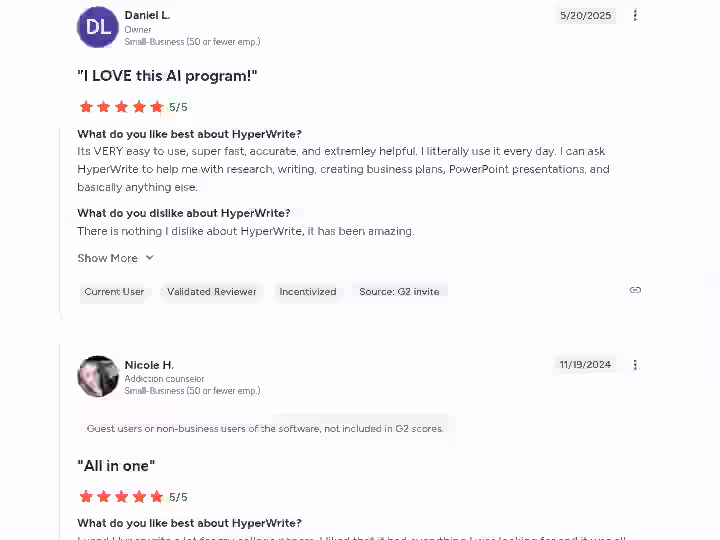hyperwrite-ai-reviews-from-users-on-g2