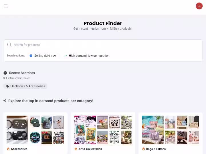 profittree-dashboard-screenshot-showing-the-product-finder-page