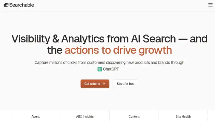 searchable-homepage-screenshot